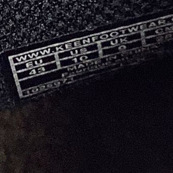 NEW Keen men's Revel IV Waterproof Chelsea boots size 10 43 black leather pullon - Picture 6 of 9